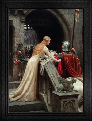 God Speed by Edmund Leighton Old Masters Fine Art Reproduction